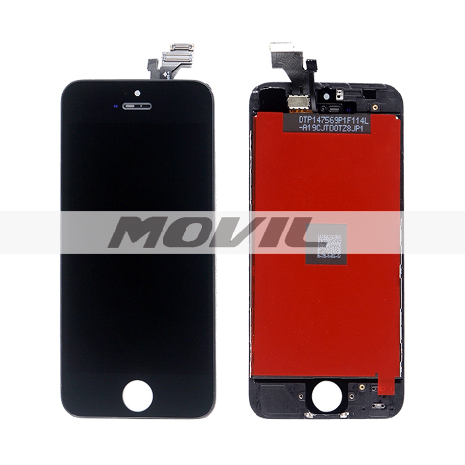LCD Touch Screen with Digitizer Assembly Replacement For iphone 5 5g Black Color